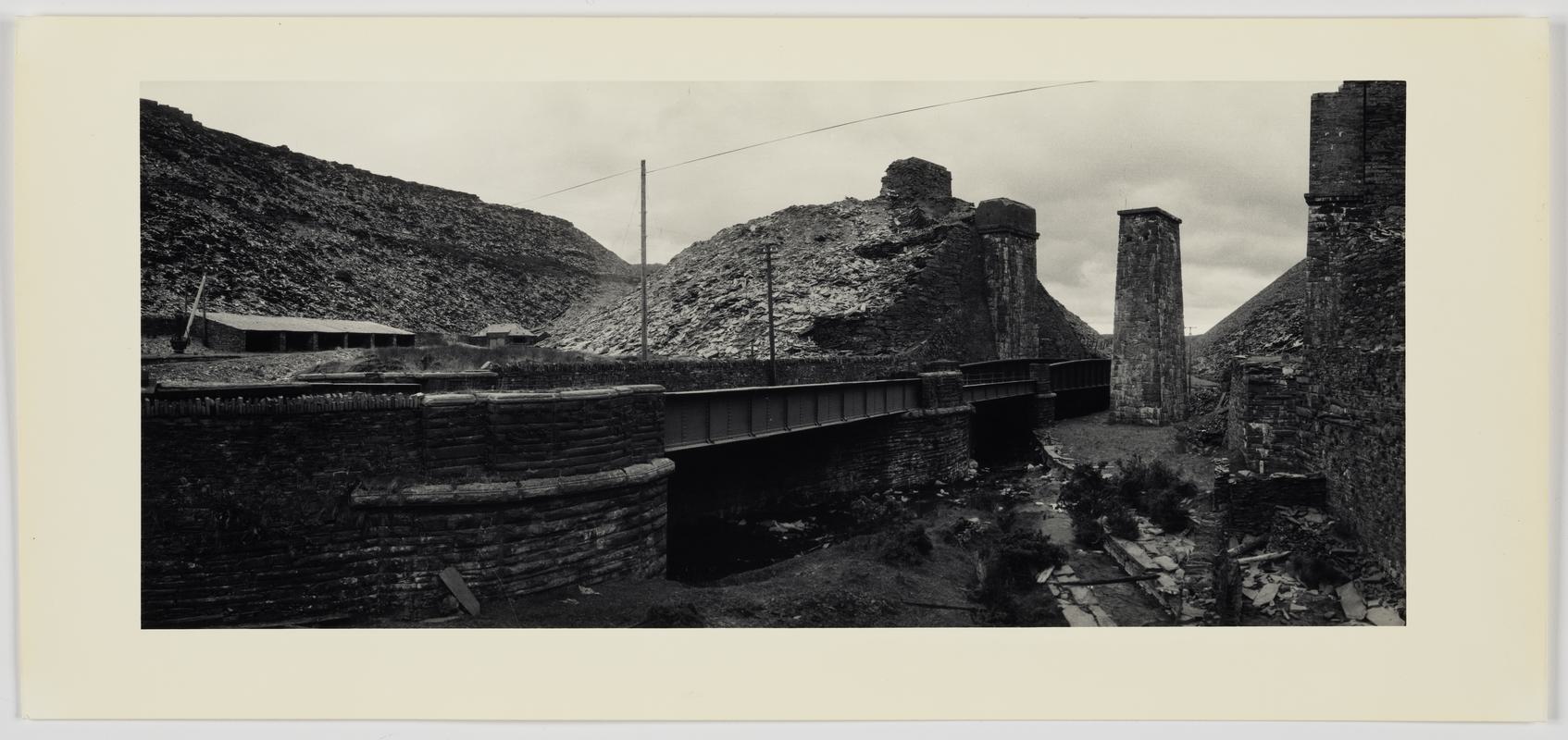 Industrial Architecture now Razed, Blaenau Ffestiniog 1976