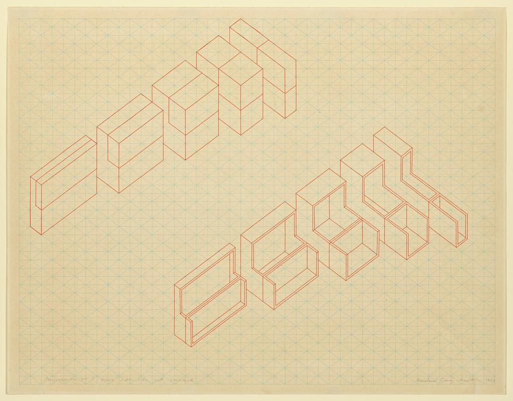 Progression of 5 boxes with lids not reversed